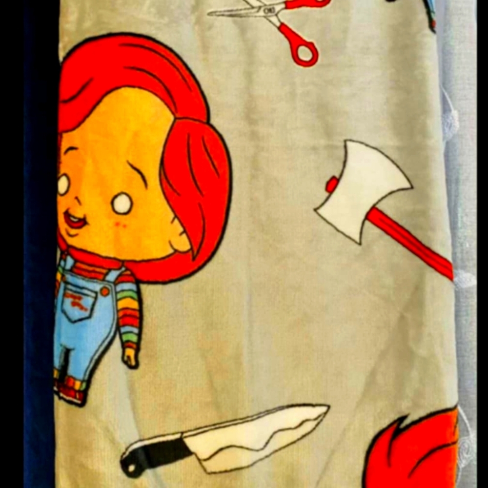 Colorful Chucky Throw Blanket